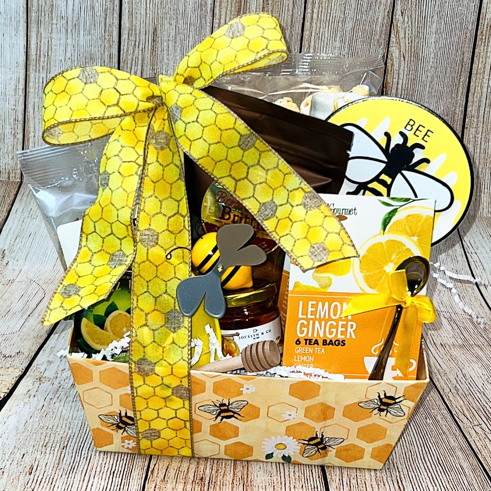 Bee Happy Gift Basket