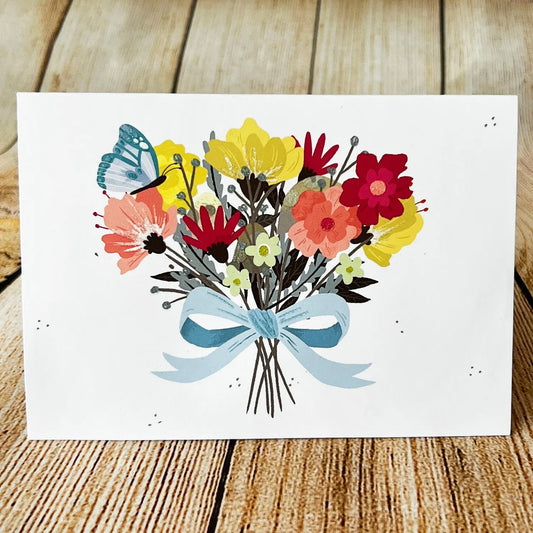 Floral Mother's Day Card - The Gifted Basket