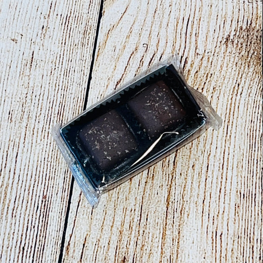 Milk Chocolate Sea Salt Caramels | 2pc - The Gifted Basket