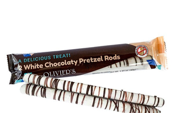 Oliver's White Chocolate Pretzel Rod