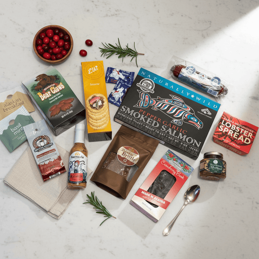 gifted-basket-last-frontier-holiday-gift-flatlay