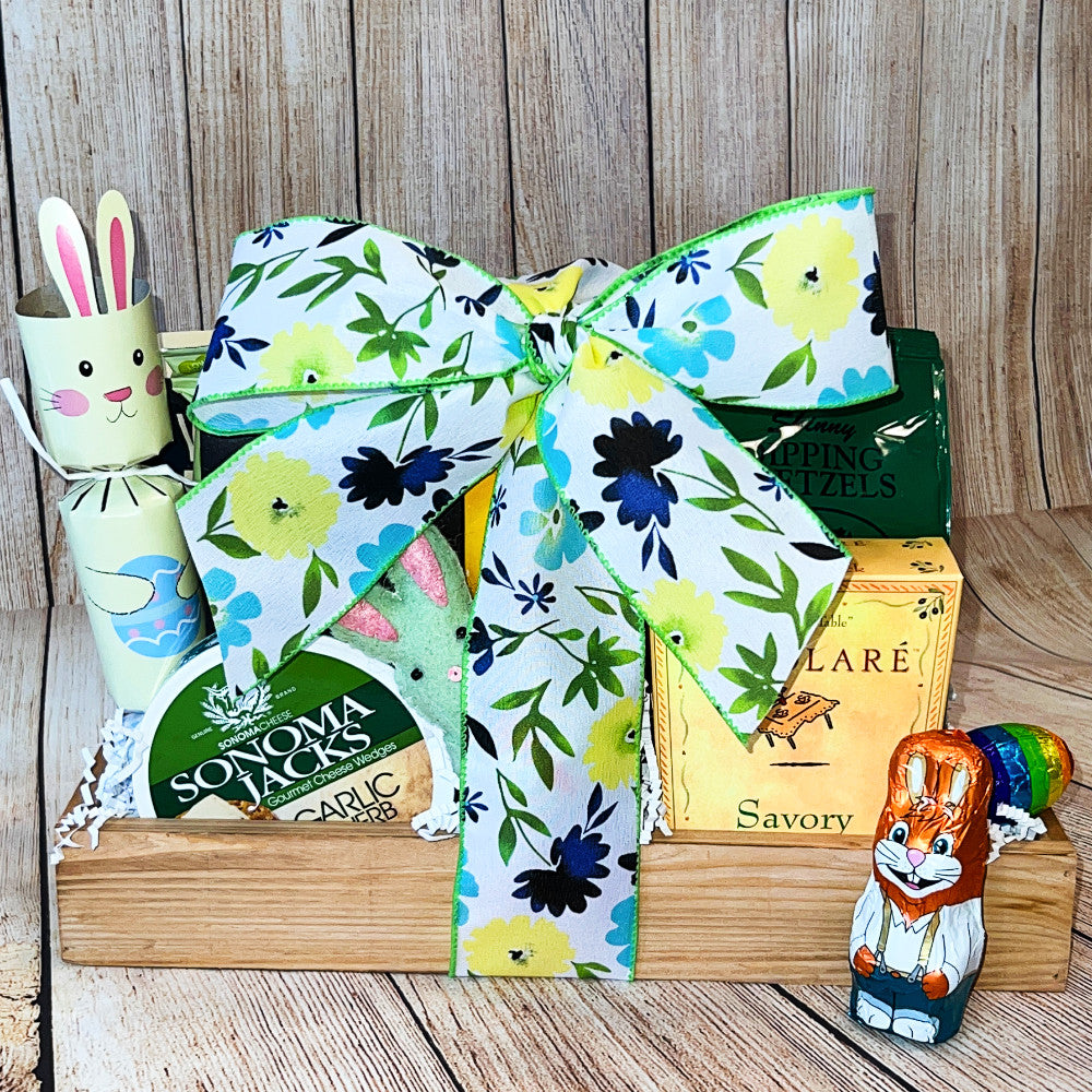Happy Easter Delights Gift Basket