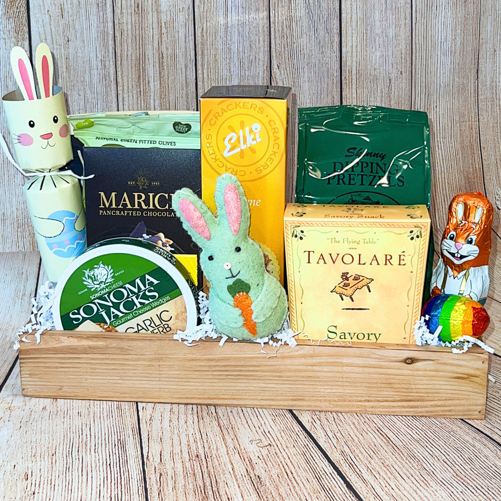 Happy Easter Delights Gift Basket