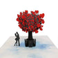 Couple In Love 3D Pop Up Card - The Gifted Basket