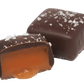 Dark Chocolate Sea Salt Caramels - The Gifted Basket