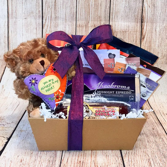 Always in my Heart Gift Basket - The Gifted Basket