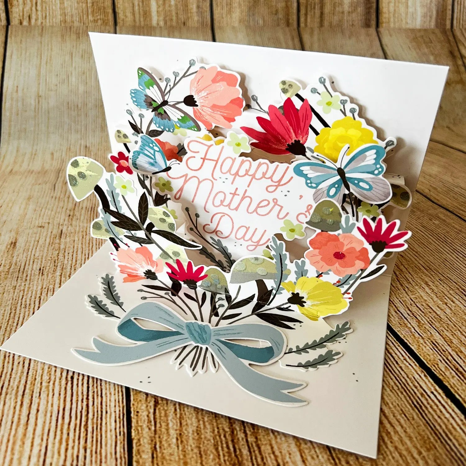 Floral Mother's Day Card - The Gifted Basket