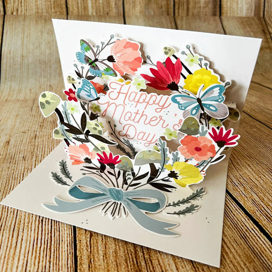 Floral Mother's Day Card - The Gifted Basket