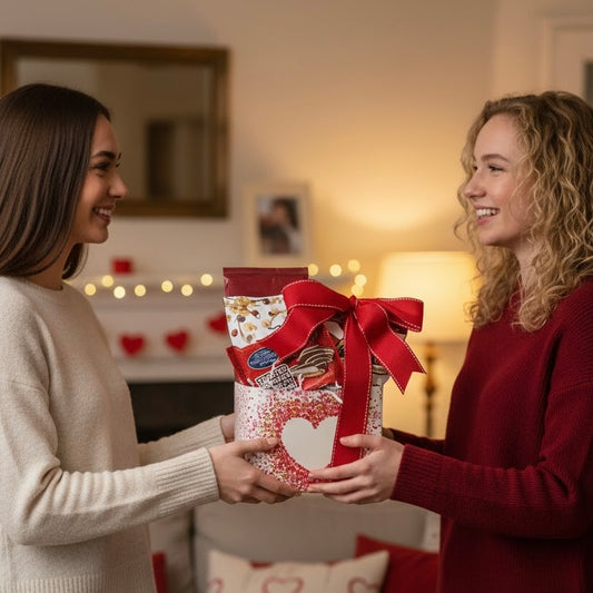 From The Heart Valentine Gift Basket