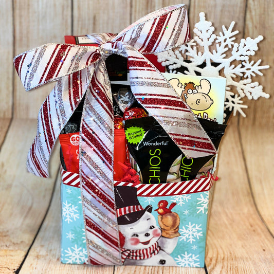 Christmas Favor Bags Holiday Gift Baskets Party Favor Bags 