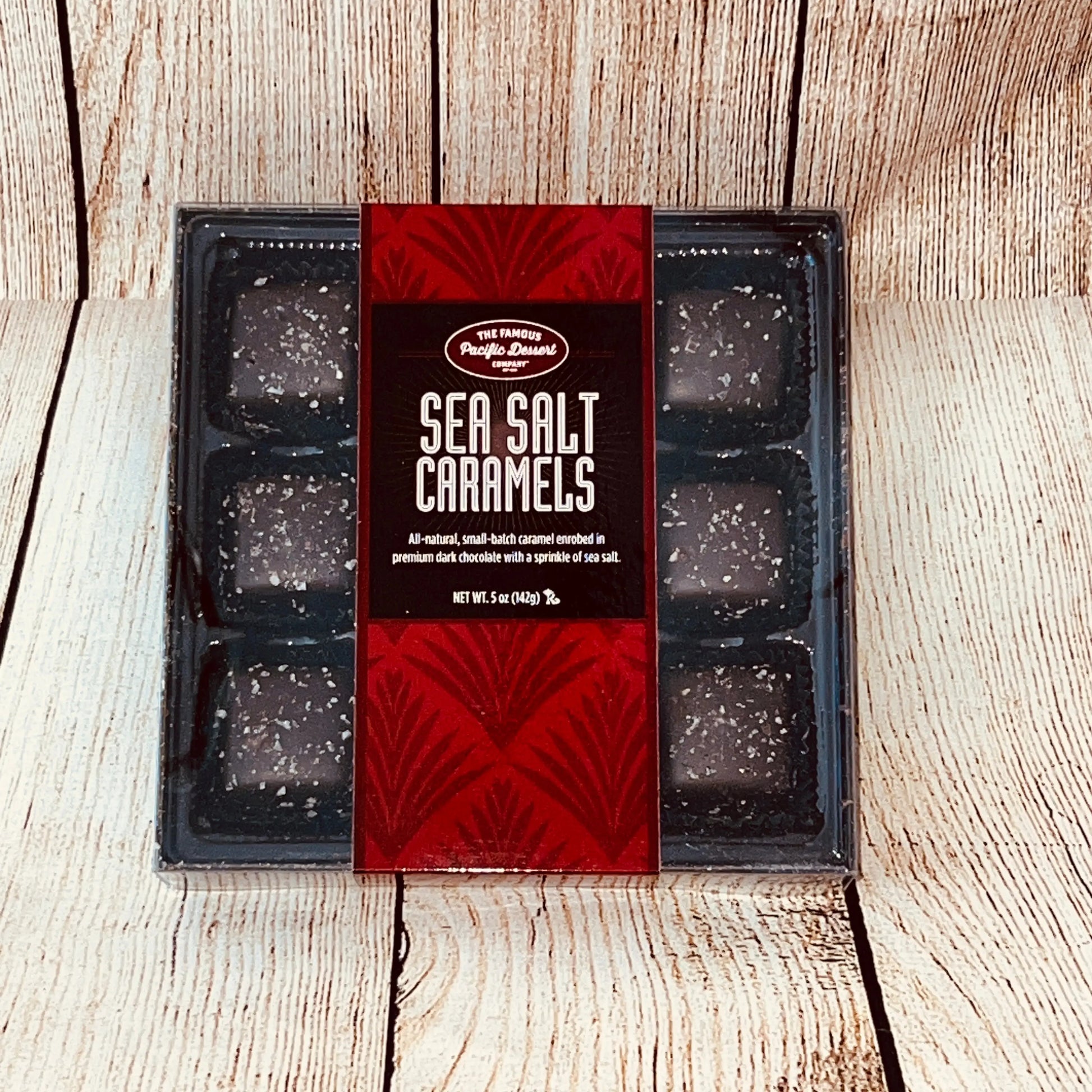 Dark Chocolate Sea Salt Caramels - The Gifted Basket