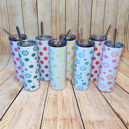 Skinny Tumblers | Retro Graphics