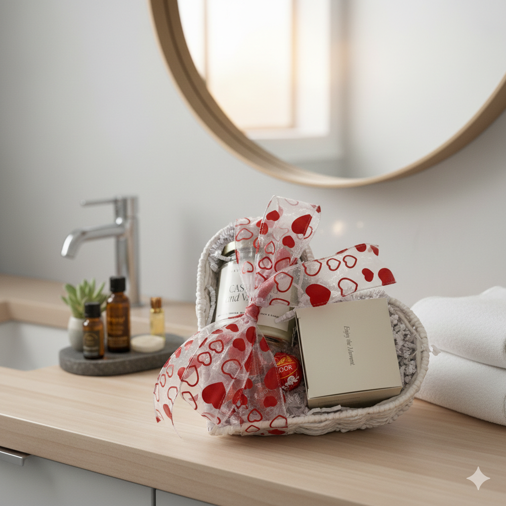 Love Blossoms Spa Basket