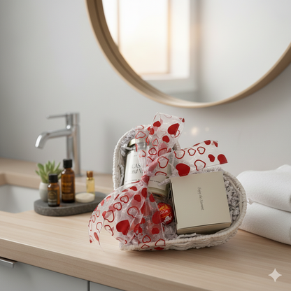 Love Blossoms Spa Basket
