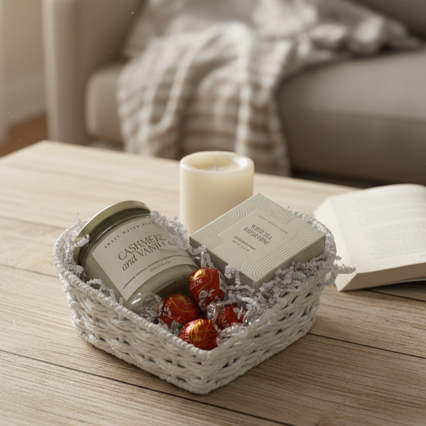 Love Blossoms Spa Basket