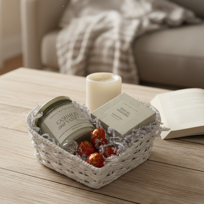 Love Blossoms Spa Basket