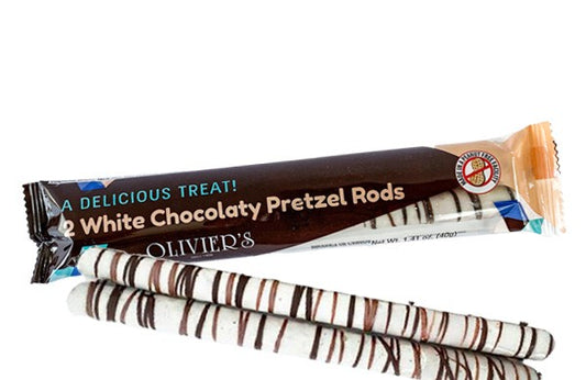 Oliver's White Chocolate Pretzel Rod