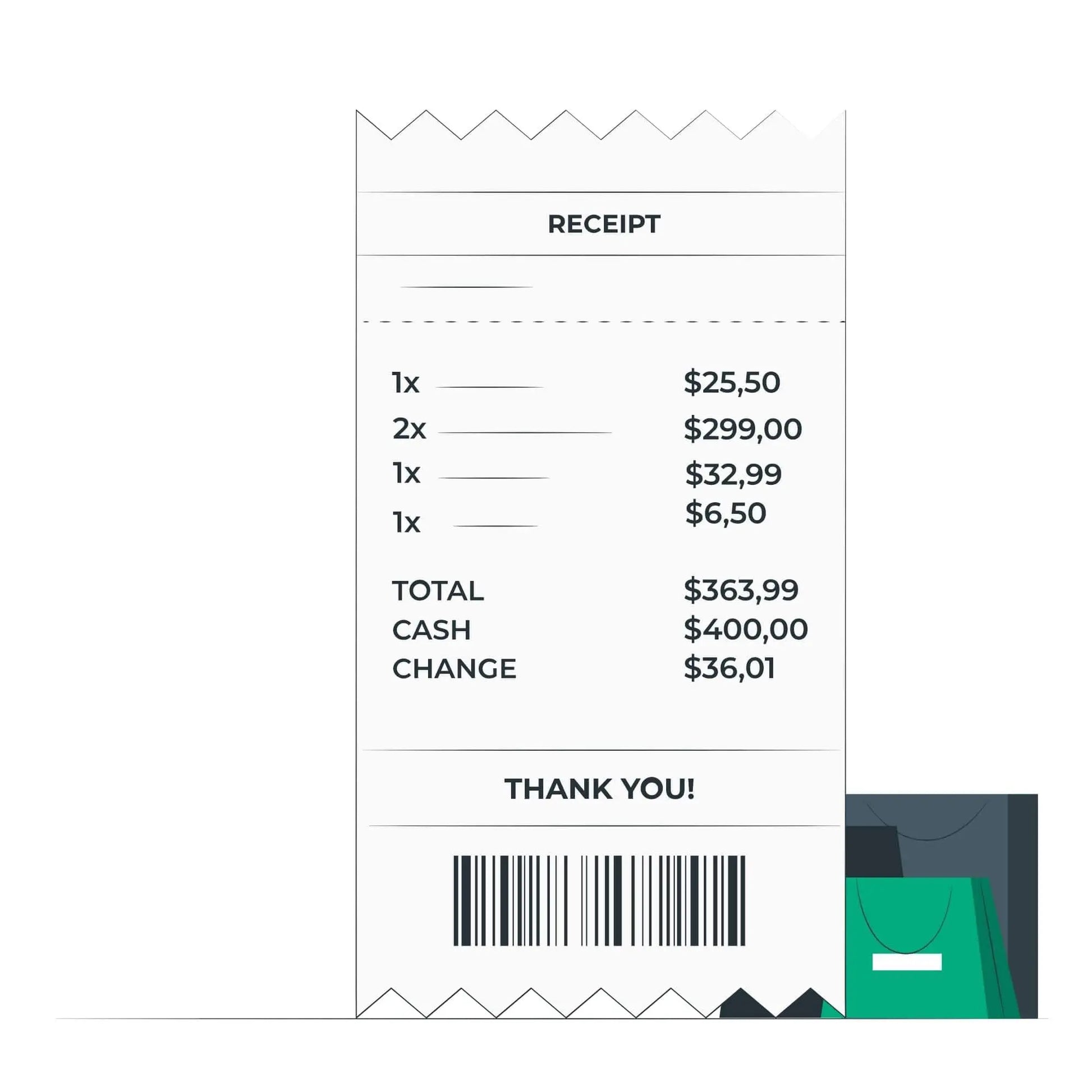 Gift Receipt - The Gifted Basket
